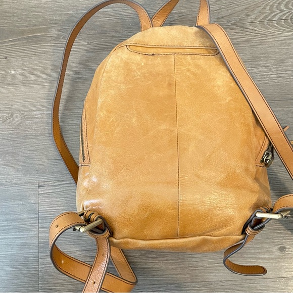 Hobo Tan Leather Small Backpack - Picture 6 of 8